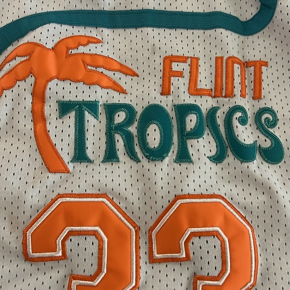 Jackie Moon #33 Flint Tropics Jersey Mitchell & Ness Size L Runs Small - Picture 4 of 13